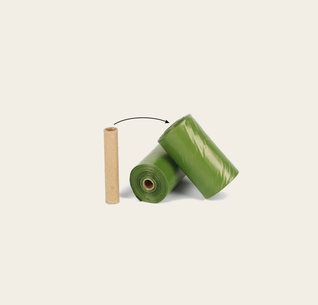 Fiesty Paw Waste Bags for Dogs are 100% biodegradable, environmentally friendly and has built in odor protection