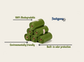 Fiesty Paw Waste Bags for Dogs are 100% biodegradable, environmentally friendly and has built in odor protection